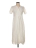 OAK + FORT 100% Polyester Ivory Casual Dress Size S - photo 1
