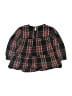 Crewcuts 100% Cotton Black 3/4 Sleeve Blouse Size 8 - photo 2