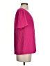 Trina Turk 100% Polyester Pink Short Sleeve Blouse Size S - photo 4