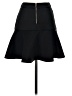 Shinestar Solid Black Formal Skirt Size S - photo 2