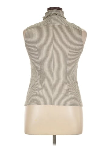Armani Collezioni Sleeveless Button-Down Shirt (view 2)