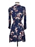 Splendid 100% Rayon Print Blue Casual Dress Size S - photo 2