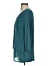 MICHAEL Michael Kors Teal 3/4 Sleeve Blouse Size S - photo 5