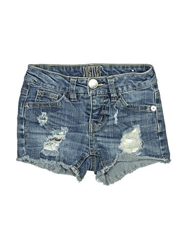 Justice Denim Shorts (view 1)
