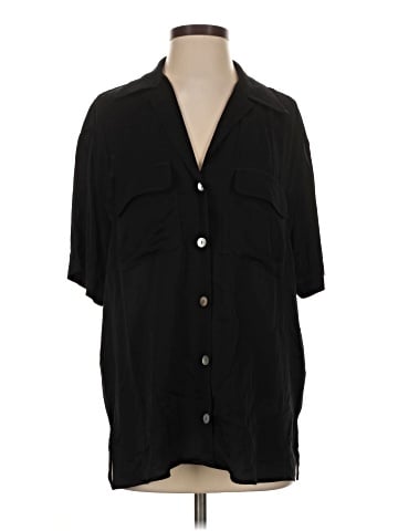 Zara Short Sleeve Button-Down Shirt (view 1)