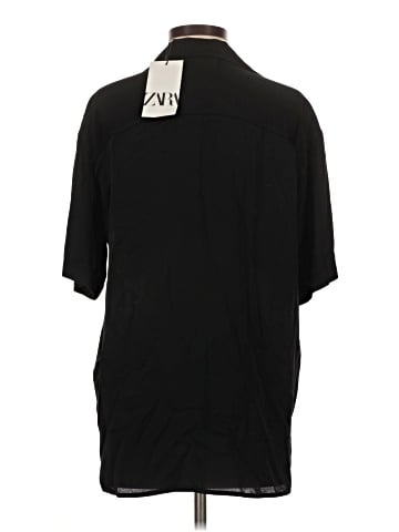 Zara Short Sleeve Button-Down Shirt (view 2)