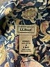 L.L.Bean 100% Cotton Paisley Blue Long Sleeve Button-Down Shirt Size M - photo 7