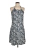 Eddie Bauer Print Gray Casual Dress Size M - photo 1