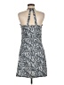 Eddie Bauer Print Gray Casual Dress Size M - photo 2