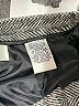 Talbots 100% Wool/laine Chevron-herringbone Gray Wool Pants Size 4 - photo 8