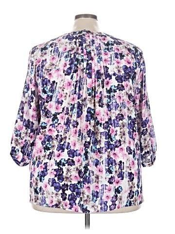 Not Your Daughter's Jeans 3/4 Sleeve Blouse (view 2)