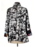 Unbranded Print Silver Black Raincoat Size M (estimated) - photo 2