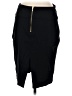 Express Design Studio Solid Black Formal Skirt Size 6 - photo 2