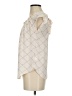 LC Lauren Conrad 100% Polyester Ivory Sleeveless Blouse Size XS - photo 5