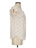LC Lauren Conrad 100% Polyester Ivory Sleeveless Blouse Size XS - photo 4