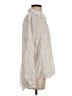Babaton 100% Lyocell Stripes Ivory Long Sleeve Blouse Size XS - photo 4