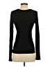 Three Dots Black Long Sleeve T-Shirt Size S - photo 2