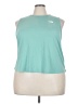 The North Face Teal Active T-Shirt Size 3X - photo 1