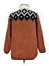 Lands' End 100% Polyester Brown Cardigan Size M (petite) - photo 2