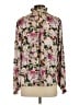CAbi 100% Polyester Floral Pink Long Sleeve Blouse Size S - photo 2