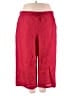 Unbranded Red Linen Pants Size 1X - photo 1