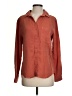 Cloth & Stone 100% Lyocell Orange Long Sleeve Button-Down Shirt Size S - photo 1