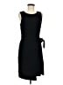 Ann Taylor LOFT 100% Polyester Black Cocktail Dress Size 6 - photo 1