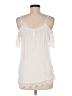 Xhilaration 100% Rayon Ivory Sleeveless Blouse Size M - photo 2