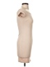 Forever 21 Solid Tan Casual Dress Size S - photo 4
