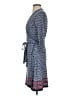 Max Studio Print Blue Casual Dress Size S - photo 5