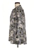 Kut from the Kloth 100% Polyester Floral Gray Long Sleeve Blouse Size M - photo 5