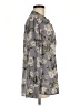 Kut from the Kloth 100% Polyester Floral Gray Long Sleeve Blouse Size M - photo 4