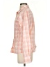 The North Face Plaid Orange Long Sleeve Button-Down Shirt Size S - photo 5