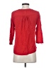 Needle & Thread Red 3/4 Sleeve Button-Down Shirt Size S - photo 2