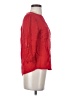 Needle & Thread Red 3/4 Sleeve Button-Down Shirt Size S - photo 4