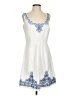 Vineyard Vines Paisley White Casual Dress Size 4 - photo 1
