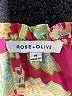 Rose + Olive 100% Polyester Orange Sleeveless Blouse Size M - photo 7