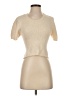 Reformation Ivory Short Sleeve Top Size XS - photo 1