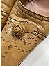 Prada 100% Leather Tan Heels Size EU 37 - photo 5