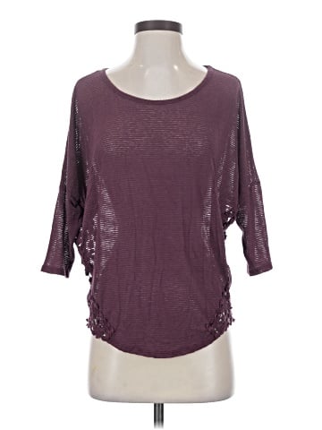 Painted Threads 3/4 Sleeve Top (view 1)