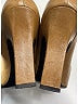 Prada 100% Leather Tan Heels Size EU 37 - photo 4