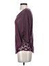 Painted Threads Purple 3/4 Sleeve Top Size XS - photo 5