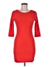Forever 21 Solid Red Casual Dress Size M - photo 1