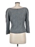 Lew Magram Gray 3/4 Sleeve Top Size 10 - photo 2