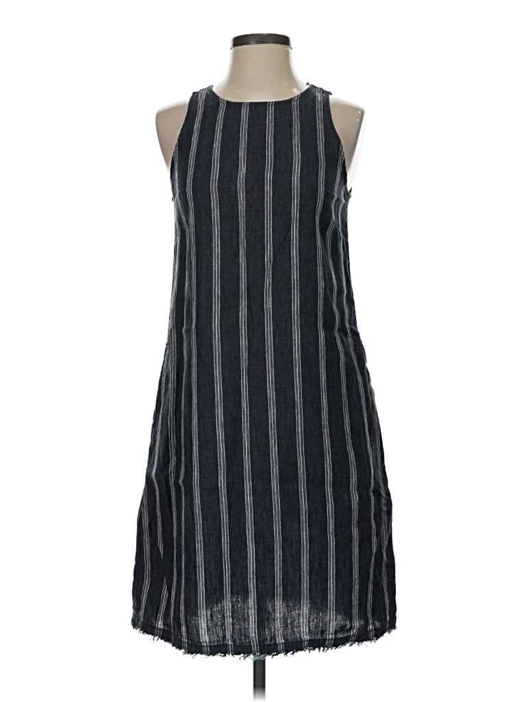 Pre-owned Garnet Hill Casual Dress In Gray