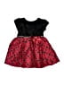 Youngland 100% Polyester Argyle Red Dress Size 3T - photo 2