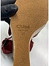 Chloé 100% Cotton Burgundy Wedges Size EU 37 - photo 6
