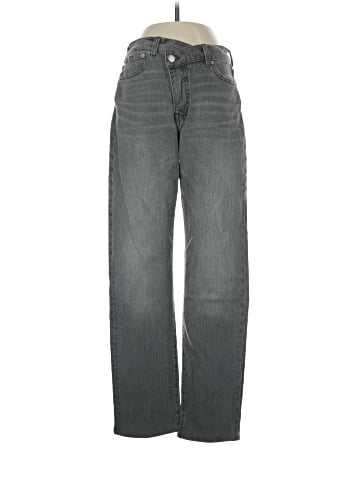 Madewell The '90s Straight Jean in Burwick Wash: Cross-Tab Edition (view 1)
