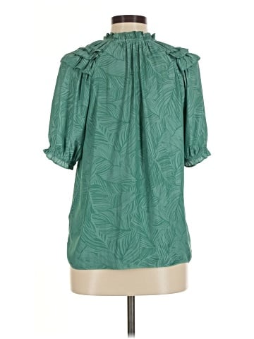 Jeanne Pierre Short Sleeve Blouse (view 2)