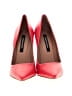 BCBGMAXAZRIA 100% Leather Red Heels Size 7 1/2 - photo 2